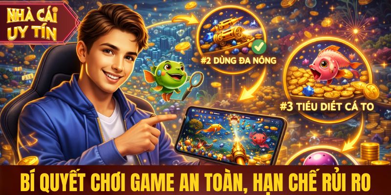 Bí quyết chơi game an toàn, hạn chế rủi ro và tối ưu kết quả